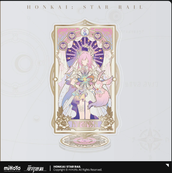 thumbnail for 【米哈游/崩坏：星穹铁道】如我所书系列亚克力旋转立牌 miHoYo Cyrene rotating acrylic stand