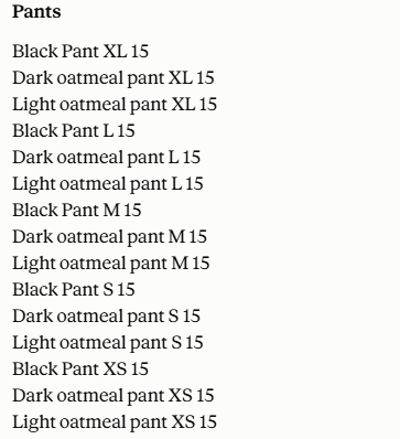 thumbnail for Essentials pants