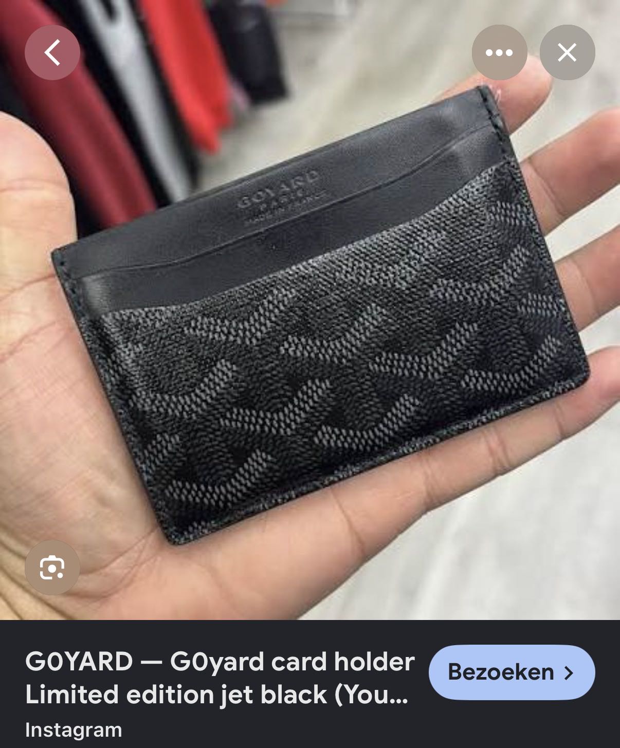 thumbnail for Goyard Saint Sulpice Card Holder (Mid-tier Y-touch batch)