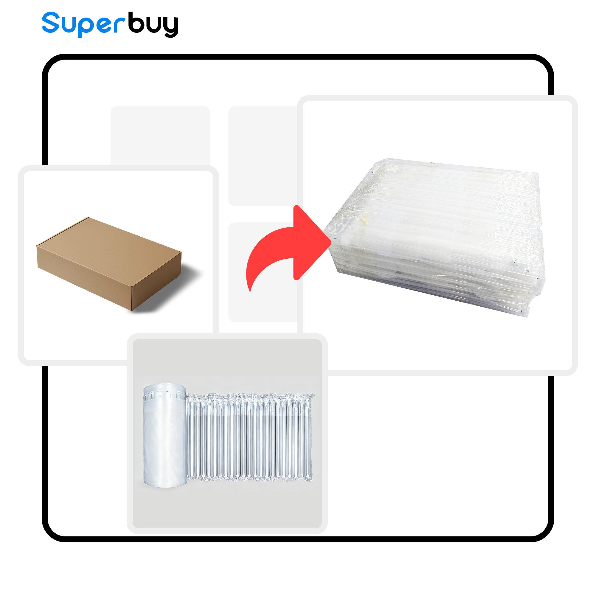 Bubble Cushioning Wrap Packaging
