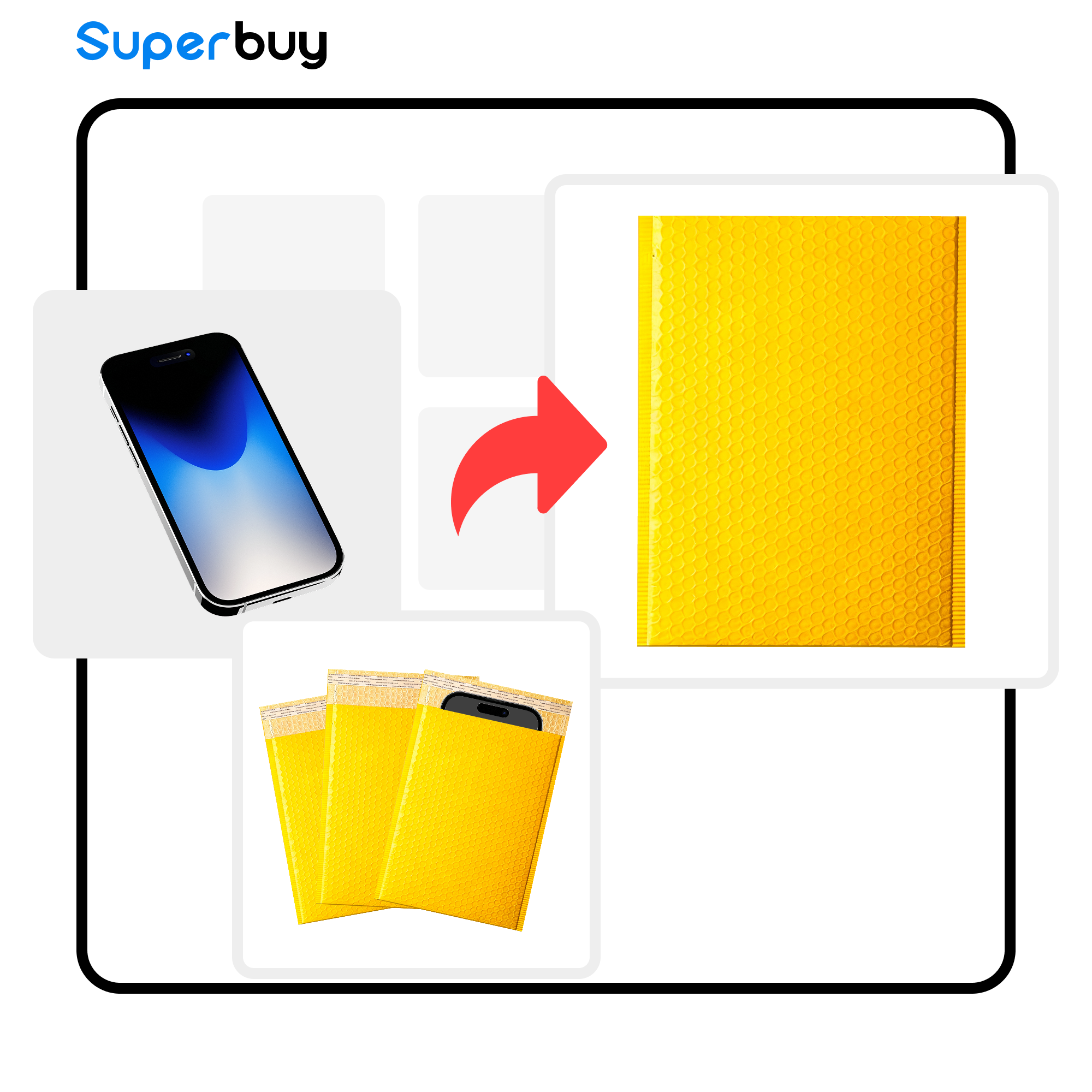 Kraft Bubble Mailer Packaging